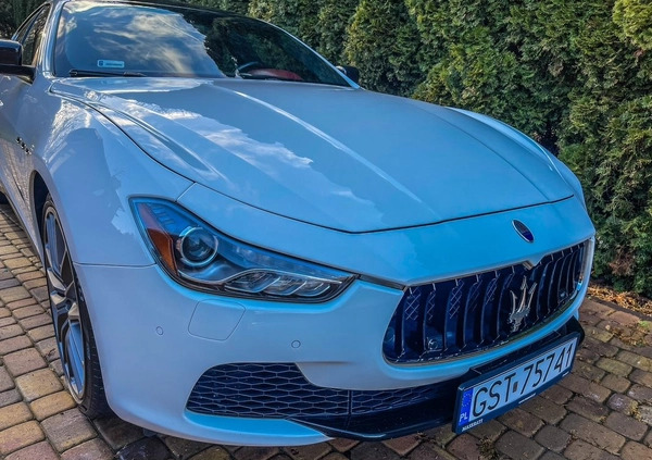 Maserati Ghibli cena 119999 przebieg: 63000, rok produkcji 2014 z Żagań małe 781